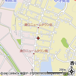 兵庫県姫路市香寺町中寺258-41周辺の地図