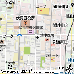 京都府京都市伏見区今町674周辺の地図
