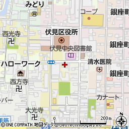 京都府京都市伏見区今町679周辺の地図