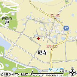 兵庫県三田市尼寺131周辺の地図