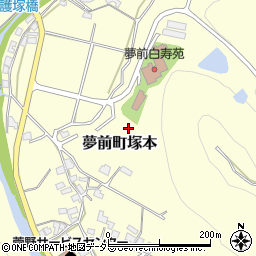 兵庫県姫路市夢前町塚本周辺の地図