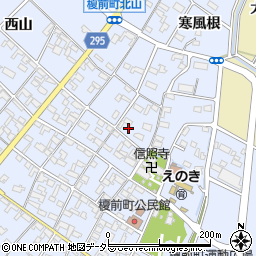 愛知県安城市榎前町北榎67周辺の地図