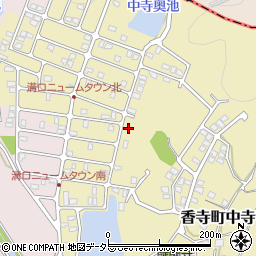 兵庫県姫路市香寺町中寺258-69周辺の地図