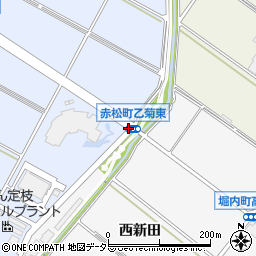 赤松町乙菊東周辺の地図