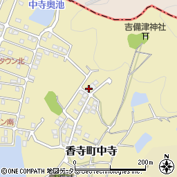 兵庫県姫路市香寺町中寺307周辺の地図