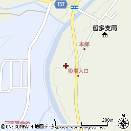 岡山県新見市哲多町本郷566周辺の地図