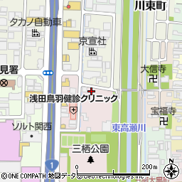 京都府京都市伏見区下鳥羽六反長町125周辺の地図