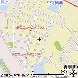 兵庫県姫路市香寺町中寺258-28周辺の地図