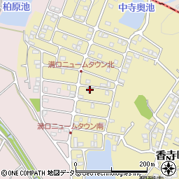 兵庫県姫路市香寺町中寺258-25周辺の地図