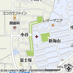 愛知県知多郡阿久比町宮津新海山133周辺の地図