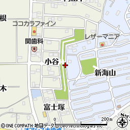 富士塚公園周辺の地図