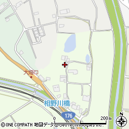 兵庫県三田市広野183周辺の地図