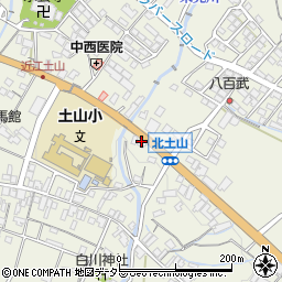 滋賀県甲賀市土山町北土山1023周辺の地図