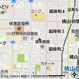 京都府京都市伏見区今町652周辺の地図