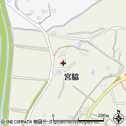 兵庫県三田市宮脇72周辺の地図