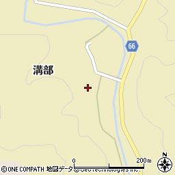 岡山県加賀郡吉備中央町溝部694周辺の地図