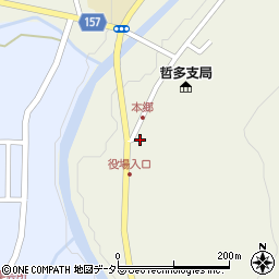 岡山県新見市哲多町本郷560周辺の地図