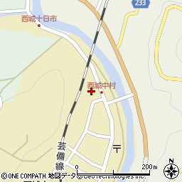 広島県庄原市西城町西城248周辺の地図