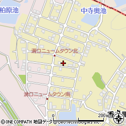 兵庫県姫路市香寺町中寺258-27周辺の地図