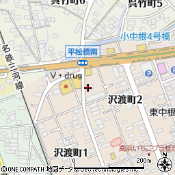 ドコモショップ三河高浜店周辺の地図