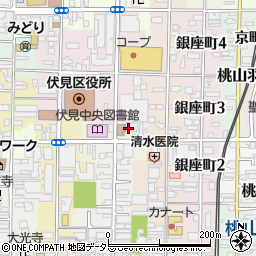 京都府京都市伏見区今町656周辺の地図