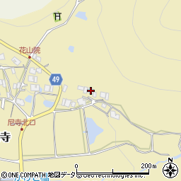 兵庫県三田市尼寺19周辺の地図