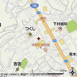 静岡県伊東市吉田556周辺の地図