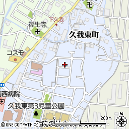 京都府京都市伏見区久我東町227-8周辺の地図
