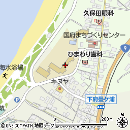 浜田市立国府小学校周辺の地図
