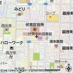 京都府京都市伏見区今町665周辺の地図