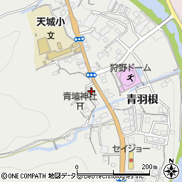 富士伊豆農業協同組合　伊豆の国地区本部狩野支店周辺の地図