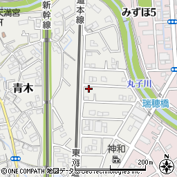 静岡県静岡市駿河区青木756周辺の地図