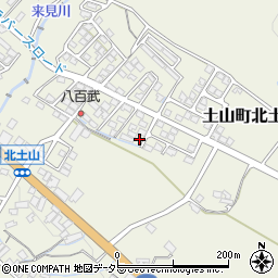 滋賀県甲賀市土山町北土山933-2周辺の地図