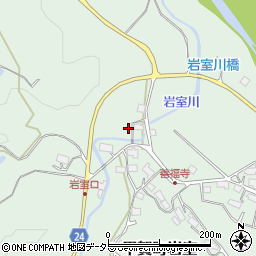 滋賀県甲賀市甲賀町岩室2792周辺の地図