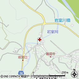 滋賀県甲賀市甲賀町岩室2802周辺の地図