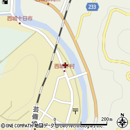 広島県庄原市西城町西城203-2周辺の地図