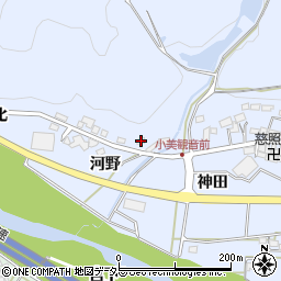 愛知県岡崎市小美町河野47周辺の地図