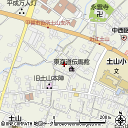 滋賀県甲賀市土山町北土山1565周辺の地図