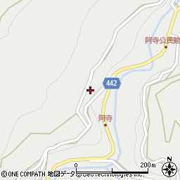 愛知県新城市下吉田田代周辺の地図