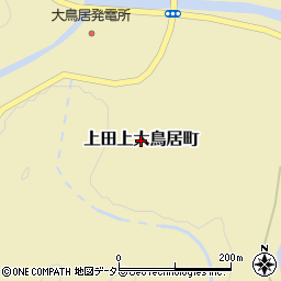 滋賀県大津市上田上大鳥居町周辺の地図