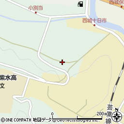 広島県庄原市西城町入江127周辺の地図
