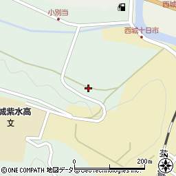 広島県庄原市西城町入江128周辺の地図
