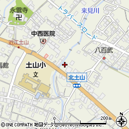 滋賀県甲賀市土山町北土山1032周辺の地図