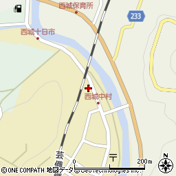 広島県庄原市西城町西城245-1周辺の地図