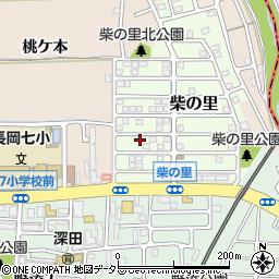 京都府長岡京市柴の里1-60周辺の地図