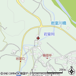 滋賀県甲賀市甲賀町岩室2803周辺の地図