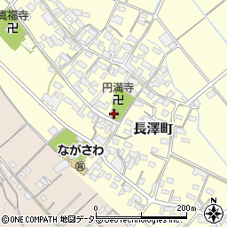 長沢公民館周辺の地図