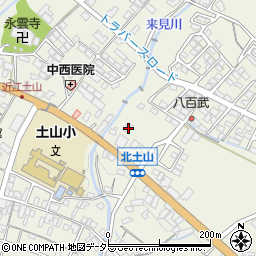 滋賀県甲賀市土山町北土山1034周辺の地図