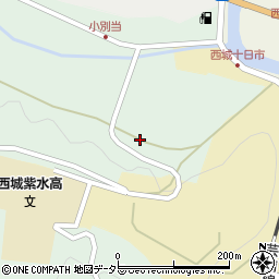 広島県庄原市西城町入江129周辺の地図