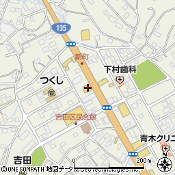 ココス伊東吉田店周辺の地図